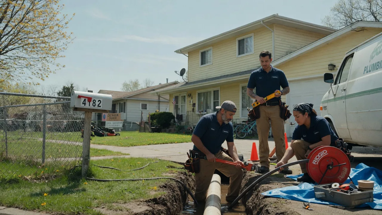 Gas Line Repair in Fredericksburg, IN near me